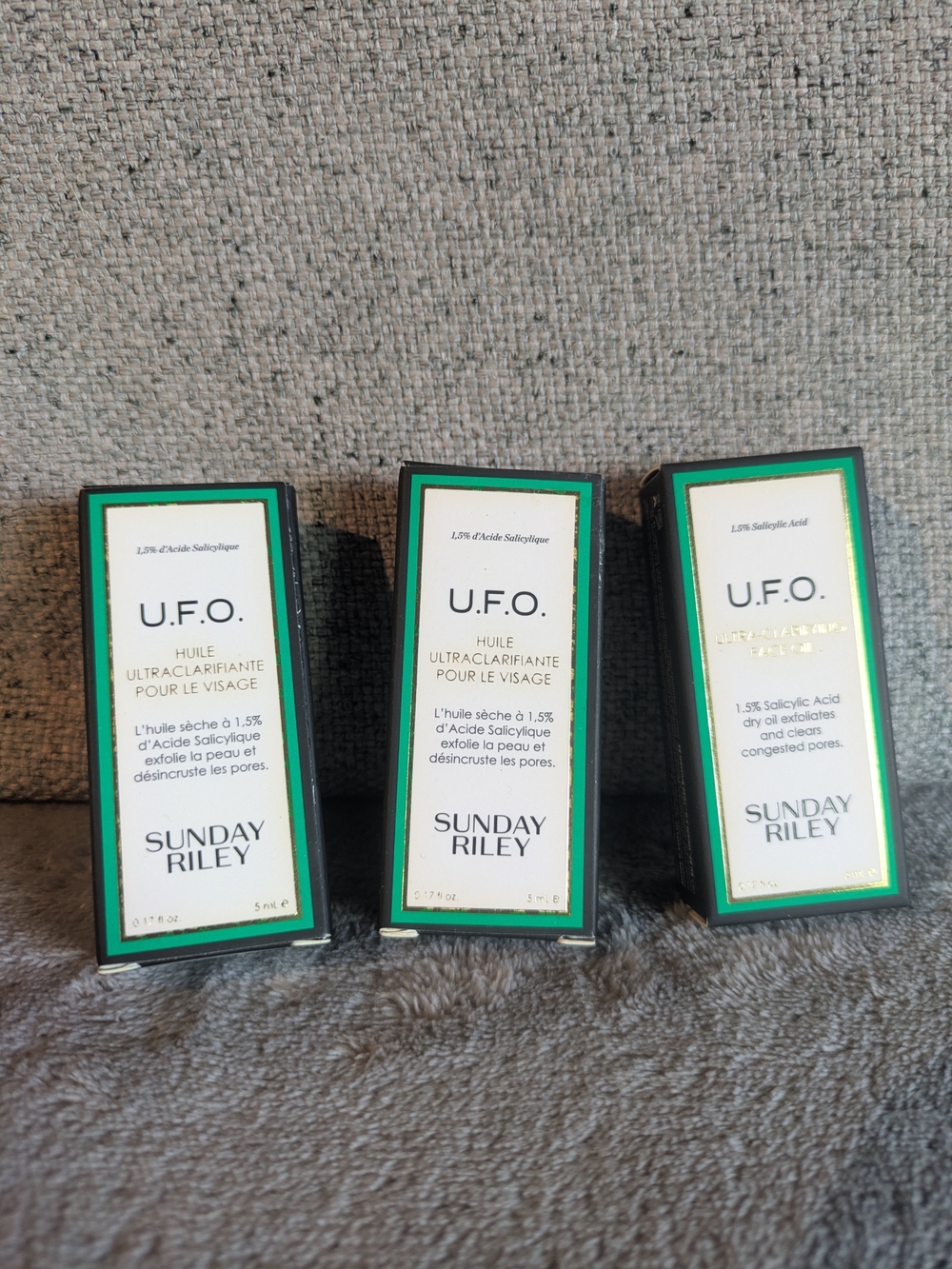 Sunday Riley U.F.O. Face Oil Trio